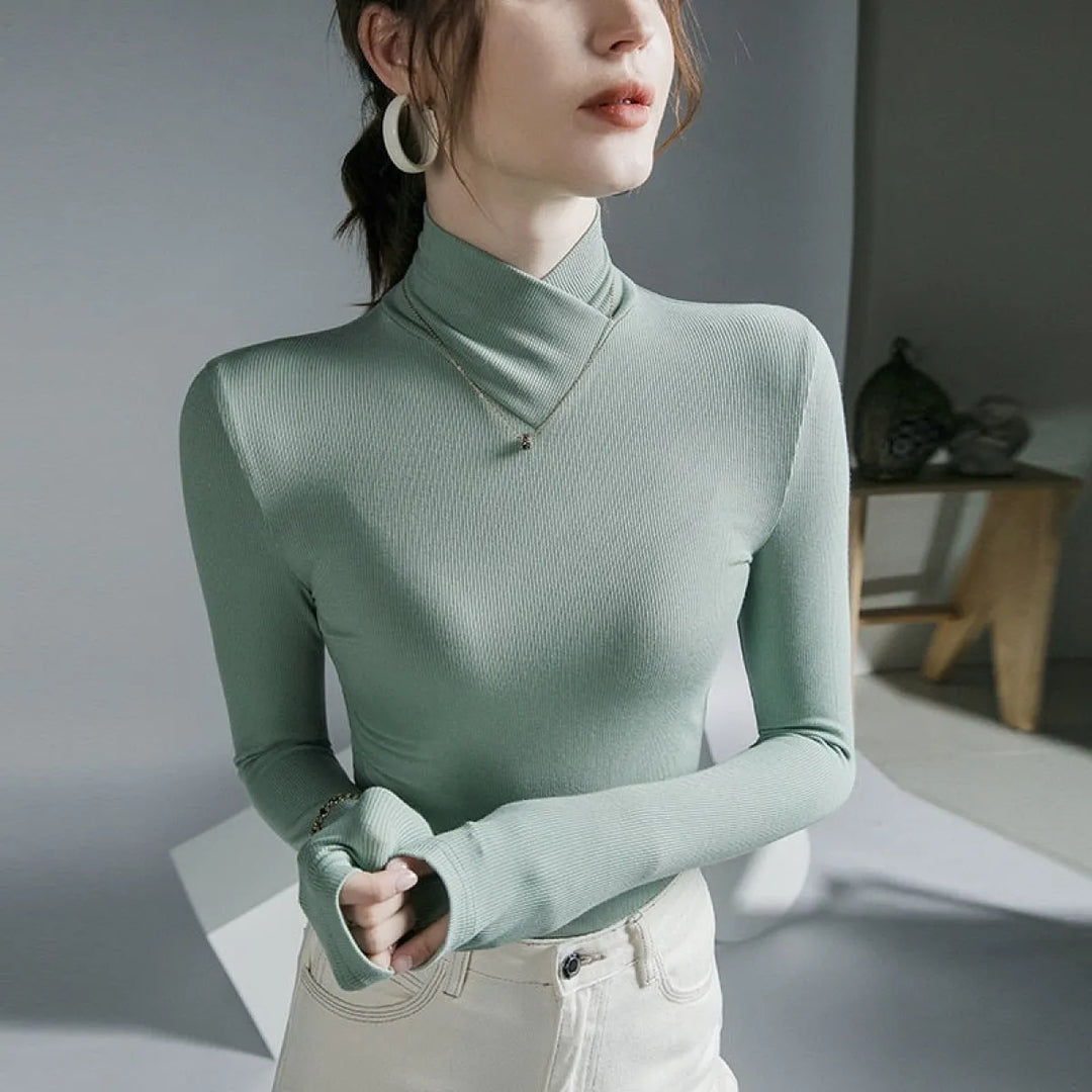 Long-Sleeved Fleece Pullover