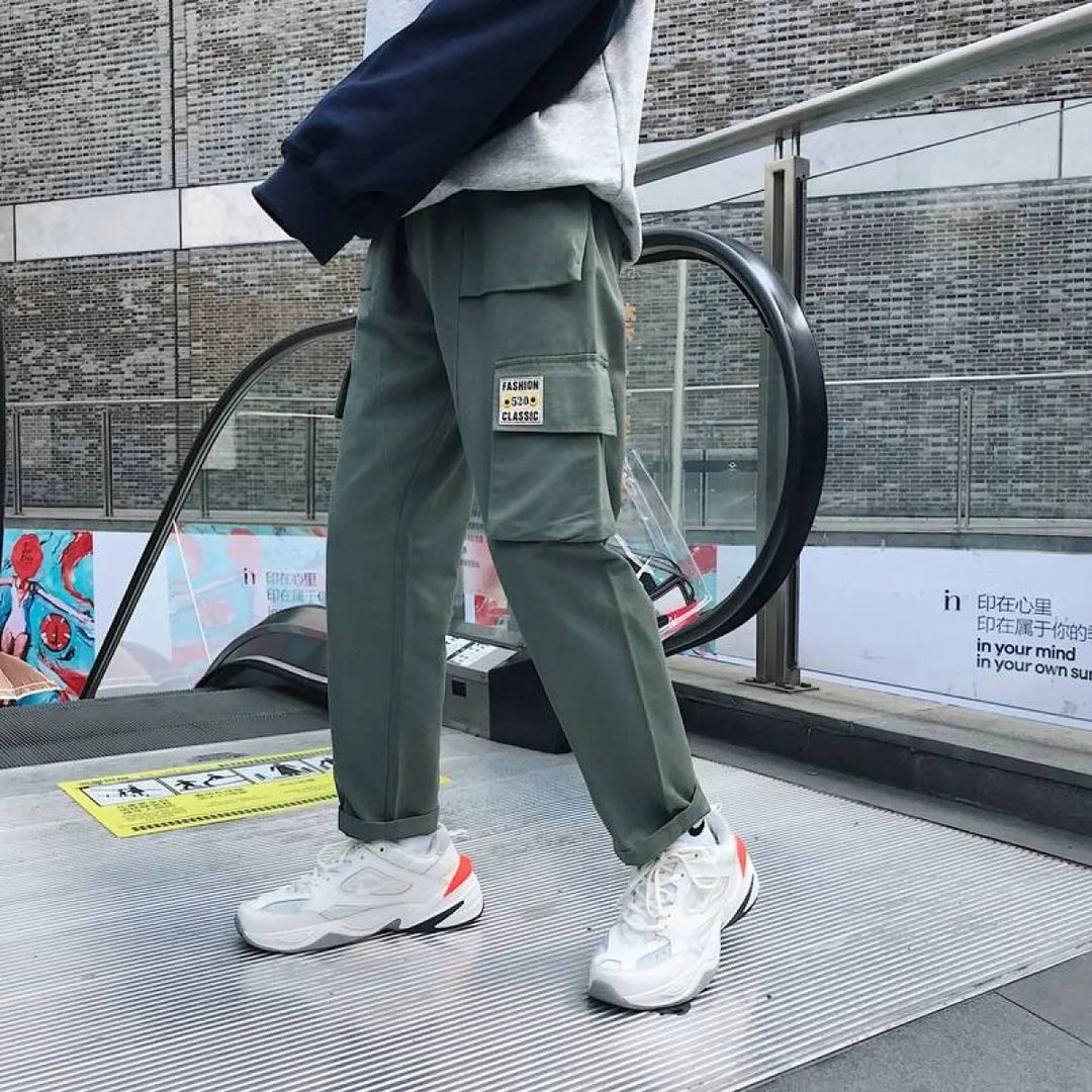 Men's Loose Cargo Pants