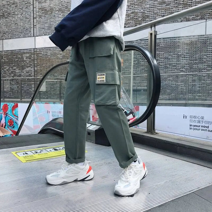 Men's Loose Cargo Pants