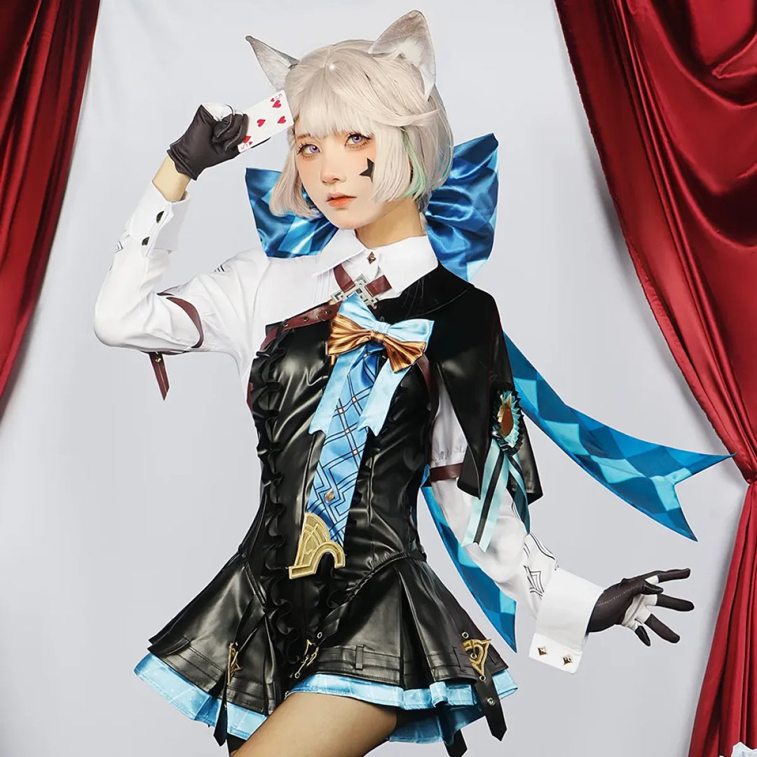 Lynette Cosplay Costume - Full Set with Wig