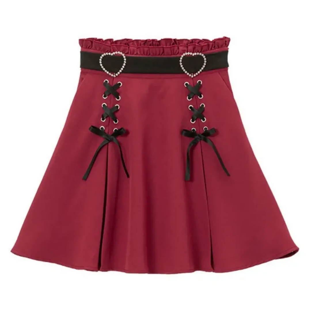 Harajuku Slim Fit Mini Skirt