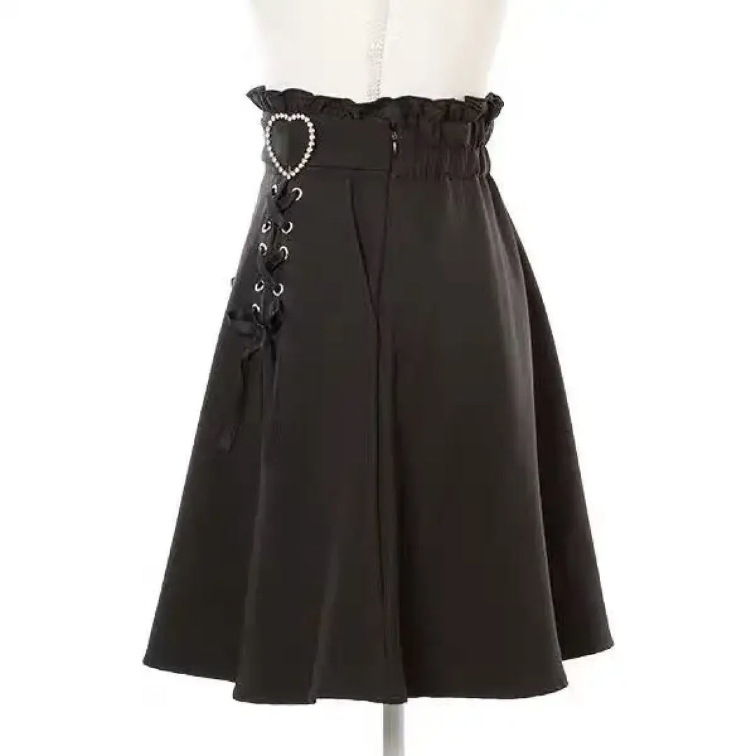 Harajuku Slim Fit Mini Skirt