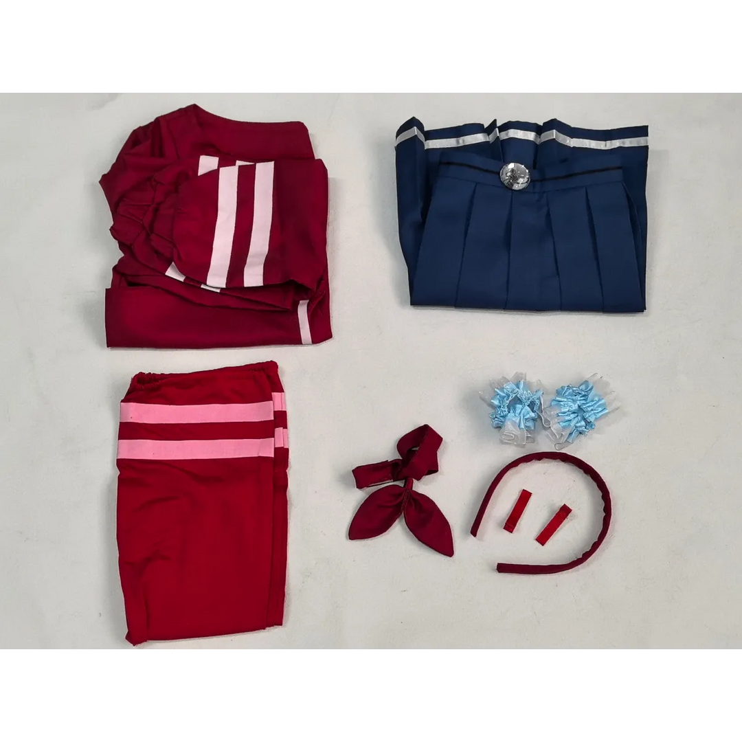 Mita Mira Cosplay School Uniform – MiSide Yandere JK Set for Girls & Women