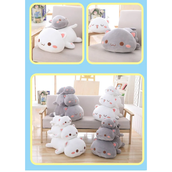 Mochi Mochi Peach Cat Plush