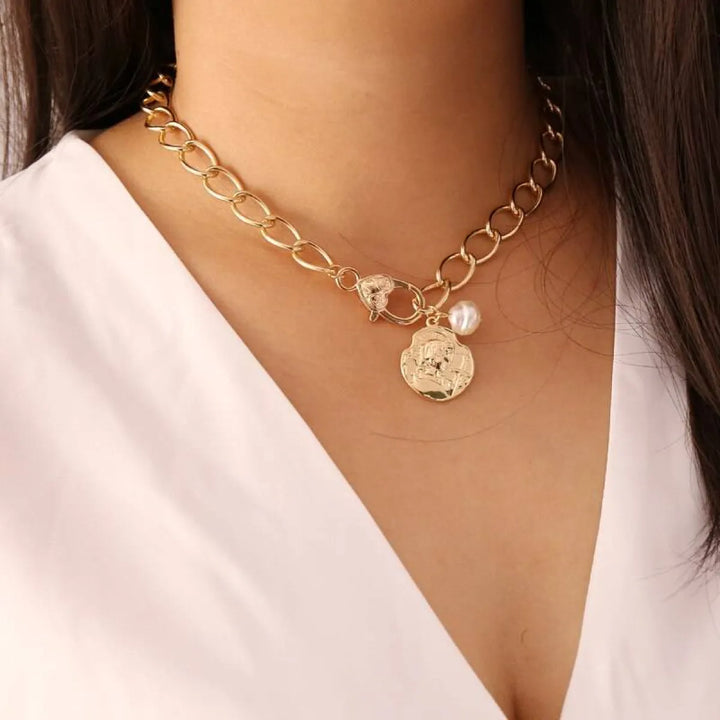 Multi-Layer Pearl Necklace