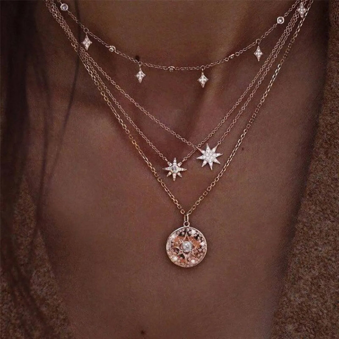 Multi-Layer Pearl Necklace