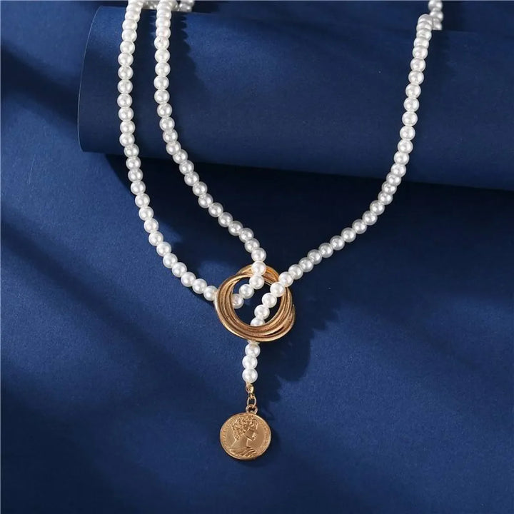 Multi-Layer Pearl Necklace