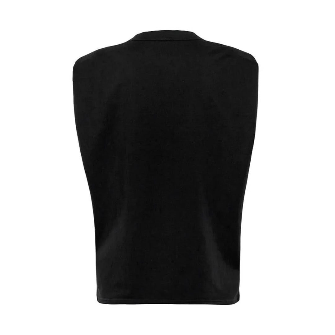 Ladies Padded Shoulder Blouse