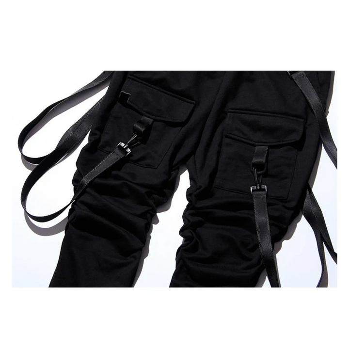 Patterned Cargo Sweatpants