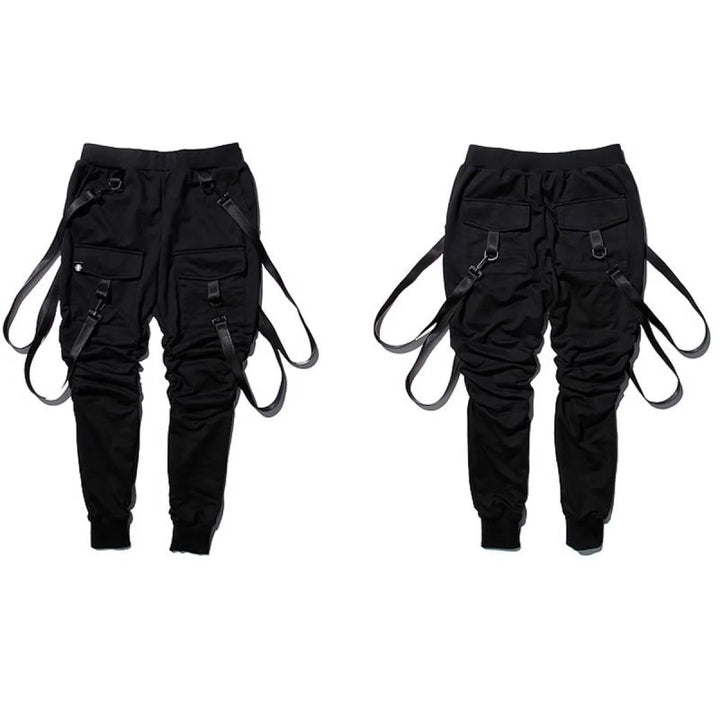 Patterned Cargo Sweatpants