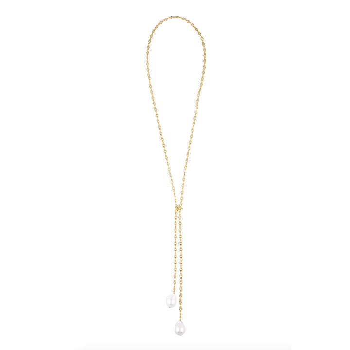 Pearl Bolo Necklace
