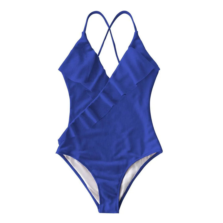 Ruffled One Piece Swimsuits
