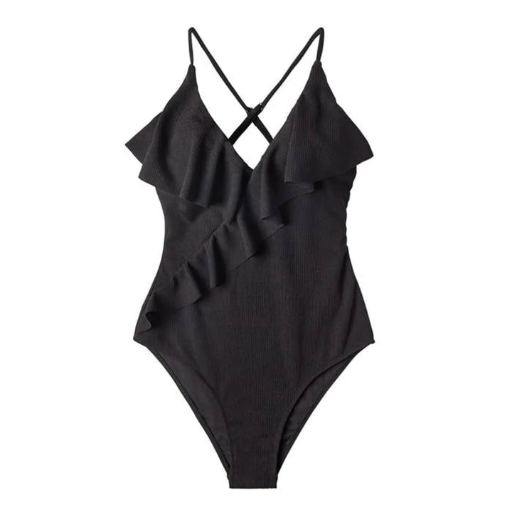 Ruffled One Piece Swimsuits