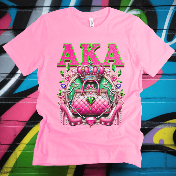 AKA Crown & Couture Luxury Tee