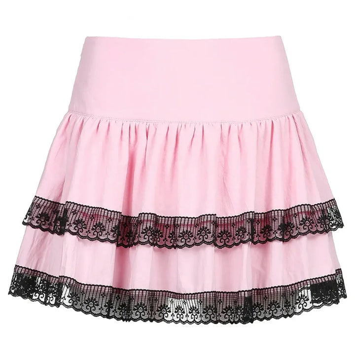 Lolita Plaid Mini Skirt – Gothic Harajuku