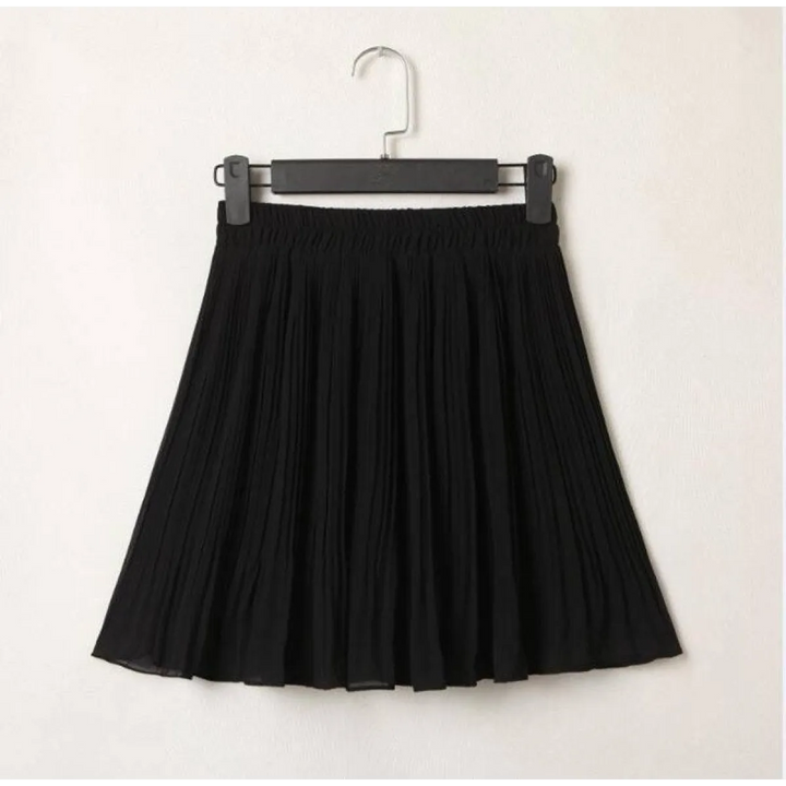 Pleated Mini Skirt Tulle