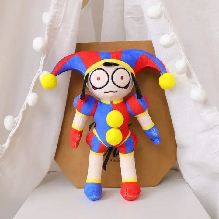 The Amazing Digital Circus Cartoon Plush Pomni Jax Doll