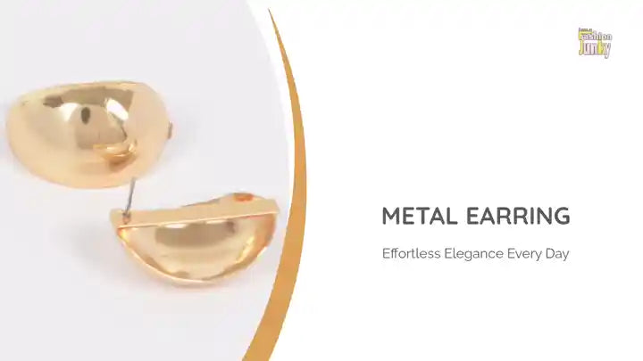 Metal Earring by@Outfy