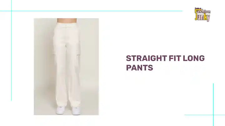 Straight Fit Long Pants by@Outfy