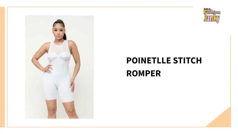 Poinetlle Stitch Romper by@Outfy