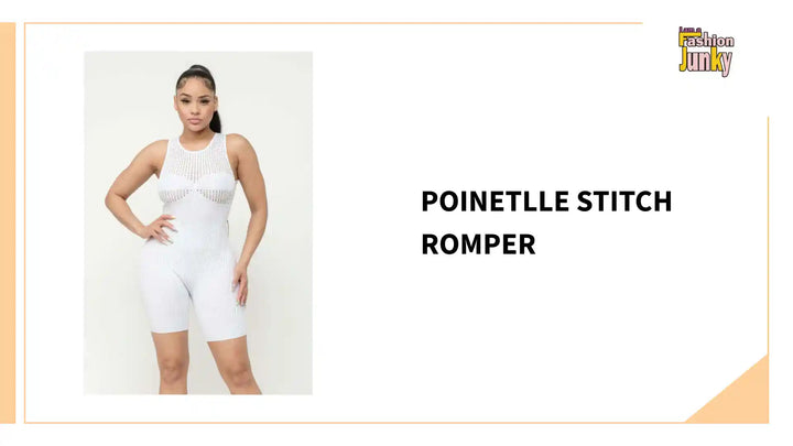 Poinetlle Stitch Romper by@Outfy