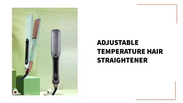 Adjustable Temperature Hair Straightener by@Outfy