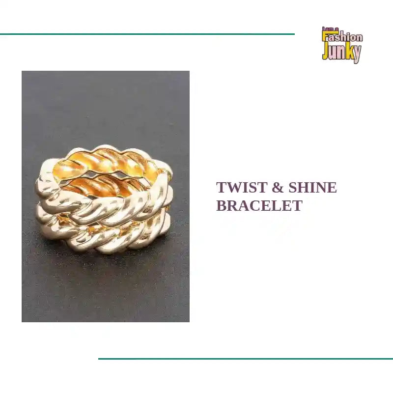 Twist &amp; Shine Bracelet by@Outfy