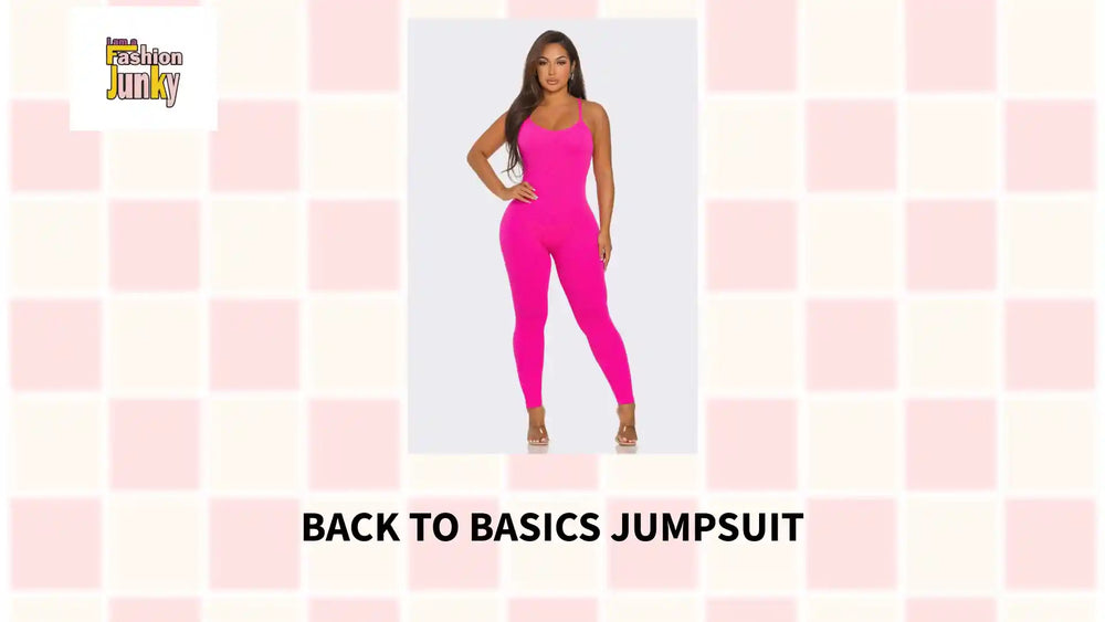 Back To Basics Jumpsuit by@Outfy