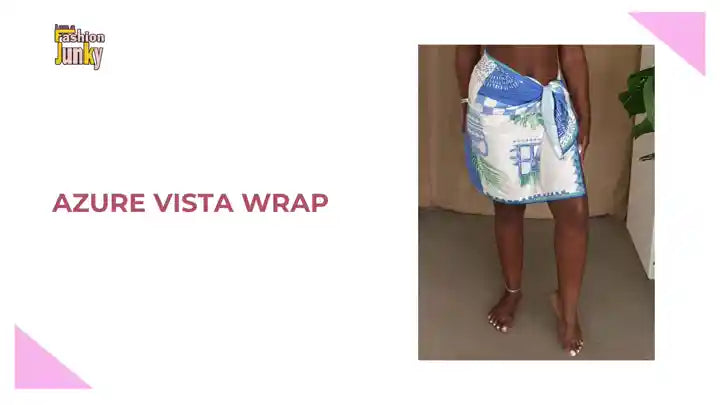 Azure Vista Wrap by@Outfy