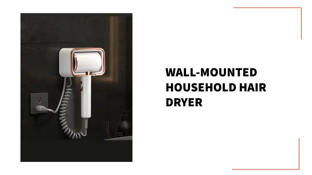 Wall-Mounted Household Hair Dryer by@Outfy