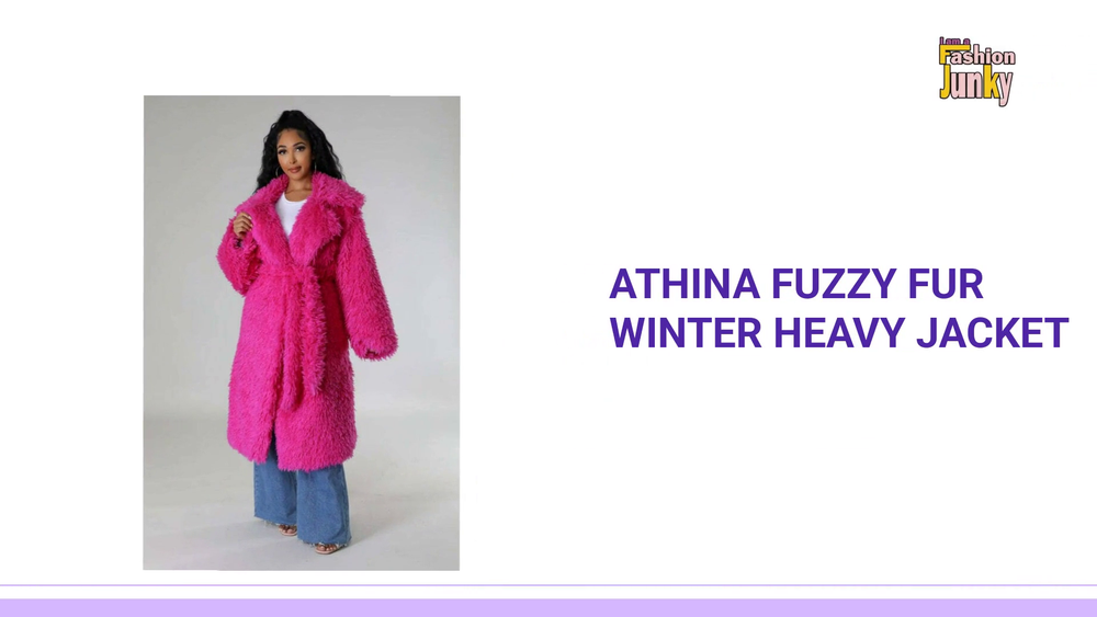 ATHINA Fuzzy Fur Winter Heavy Jacket by@Outfy