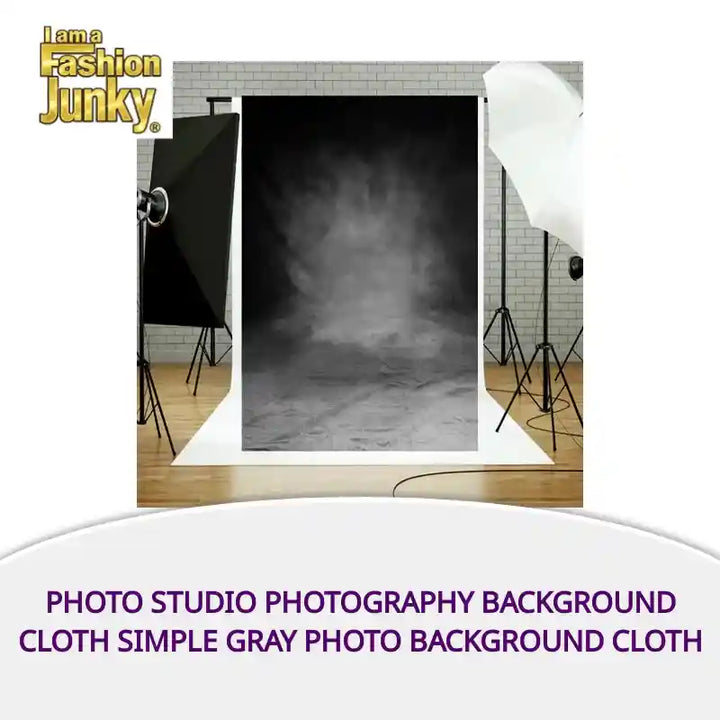Photo Studio Photography Background Cloth Simple Gray Photo Background Cloth by@Outfy