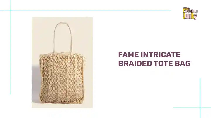 Fame Intricate Braided Tote Bag by@Outfy