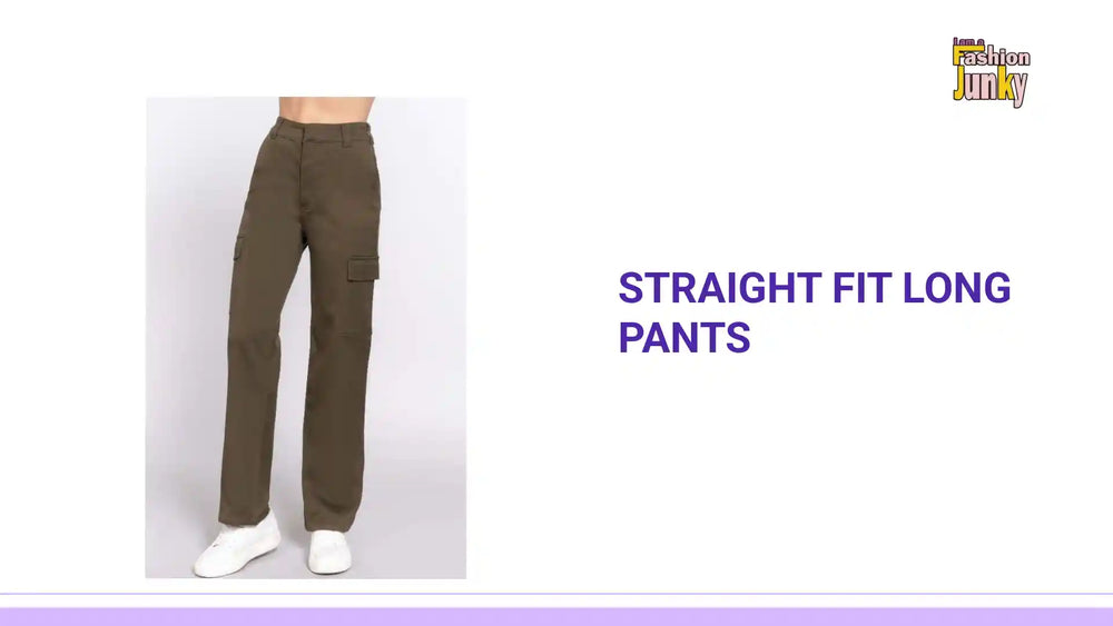 Straight Fit Long Pants by@Outfy