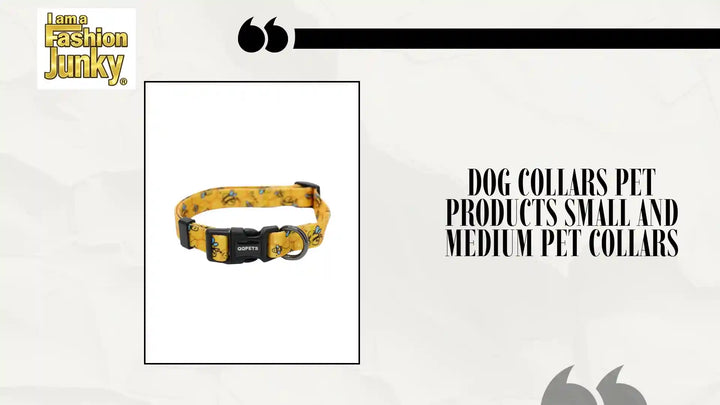Dog Collars Pet Products Small And Medium Pet Collars by@Outfy