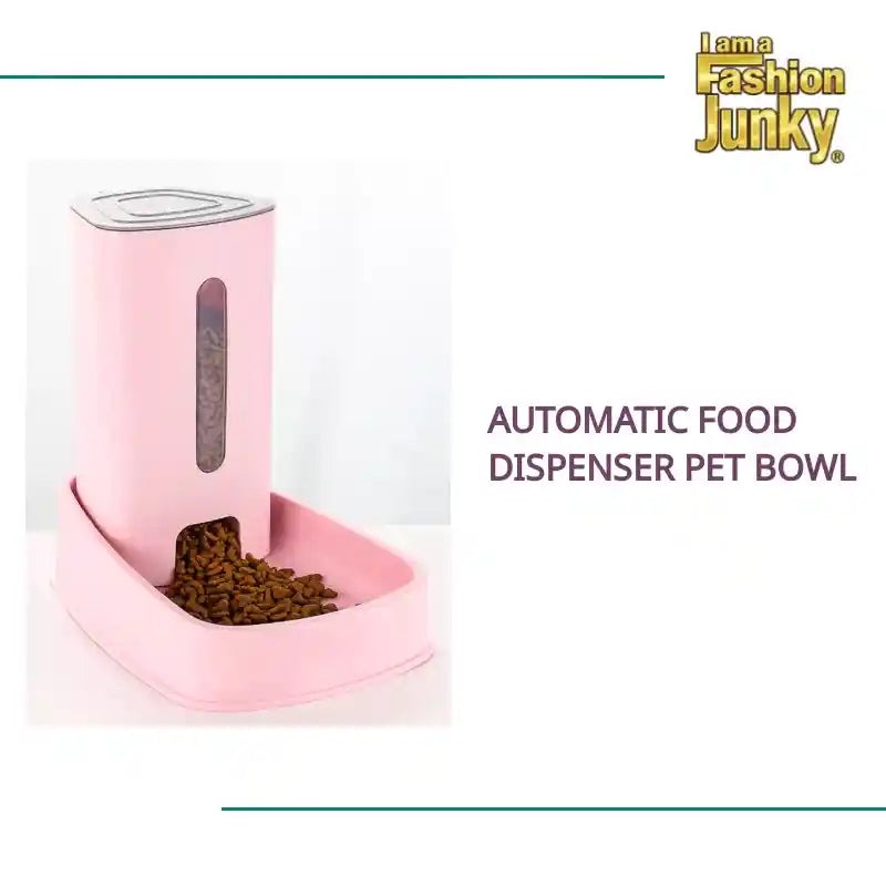 Automatic Food Dispenser Pet Bowl by@Outfy