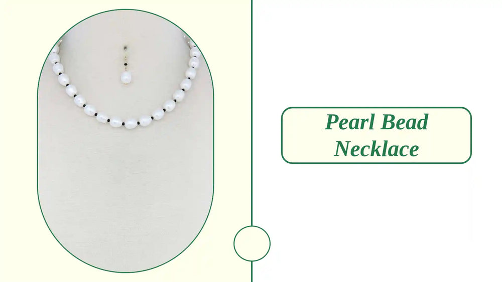 Pearl Bead Necklace by@Outfy