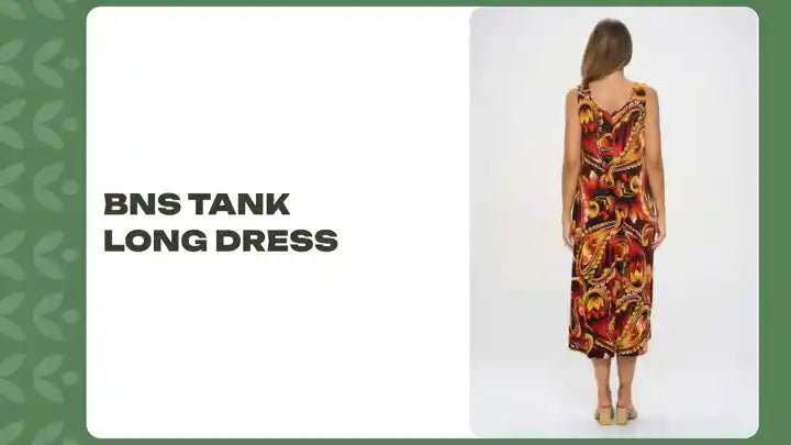 Bns Tank Long Dress by@Outfy