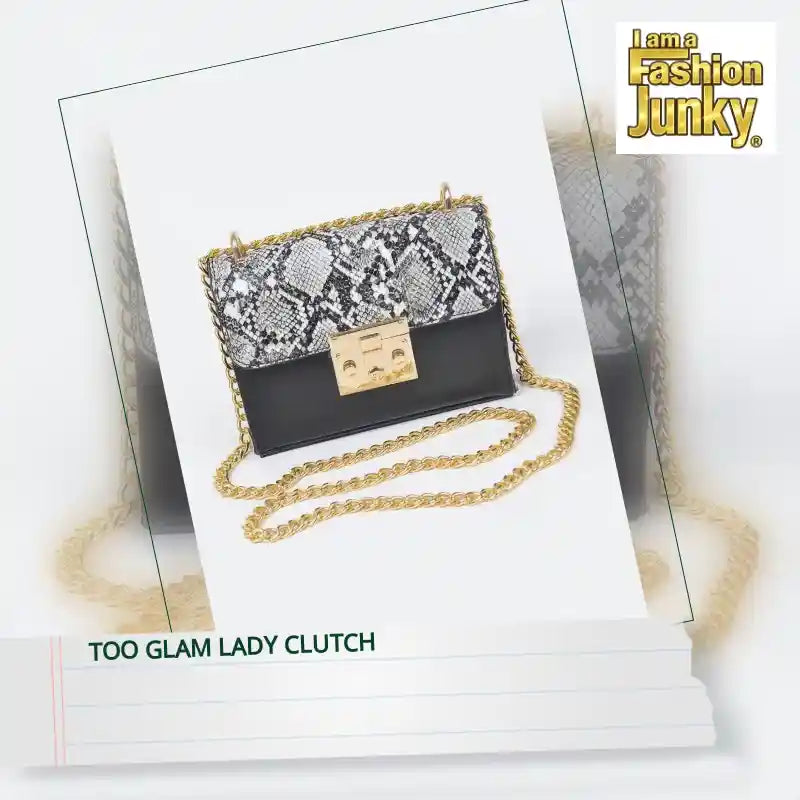 Too Glam Lady Clutch by@Outfy