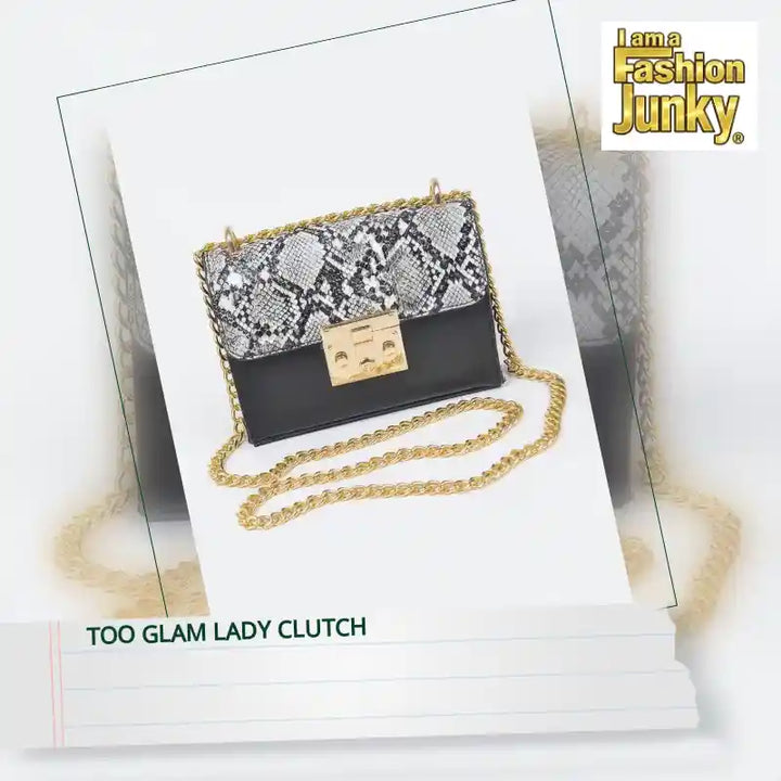 Too Glam Lady Clutch by@Outfy