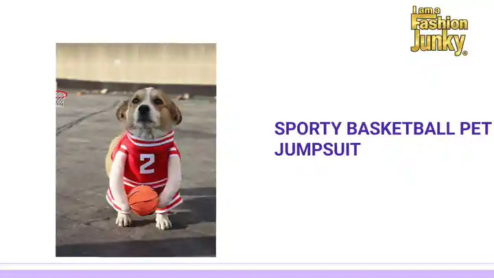 Sporty Basketball Pet Jumpsuit by@Outfy