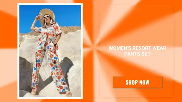 Women&#039;s Resort Wear Pants Set by@Outfy