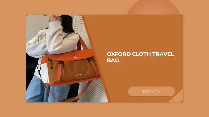 Oxford Cloth Travel Bag by@Outfy