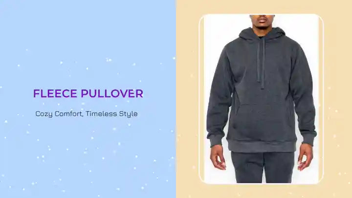 Fleece Pullover by@Outfy