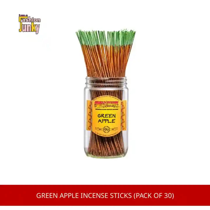 Green Apple Incense Sticks (pack of 30) by@Outfy