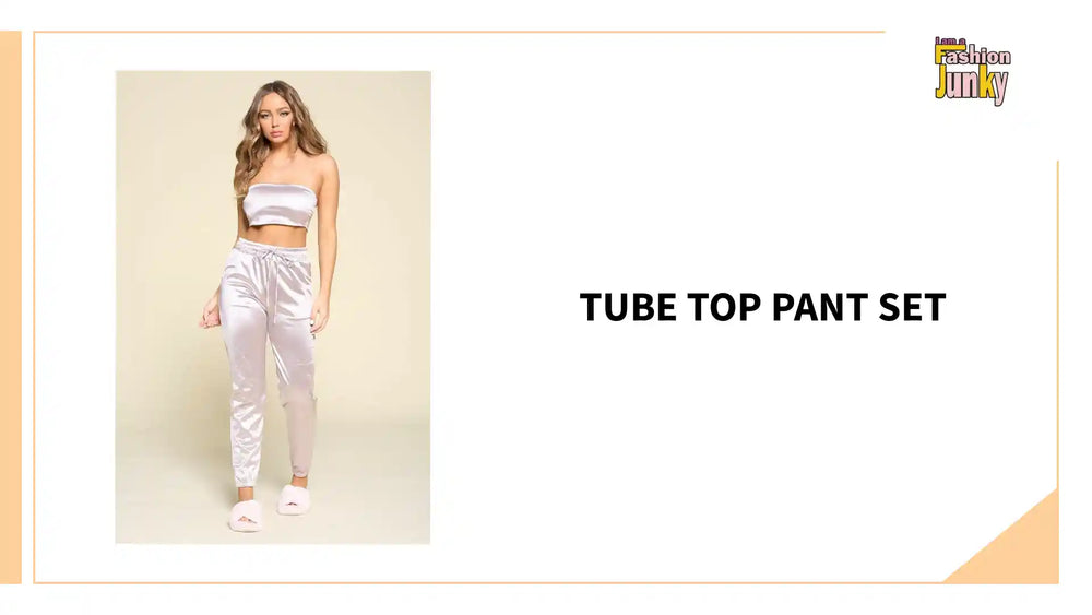 Tube Top Pant Set by@Outfy