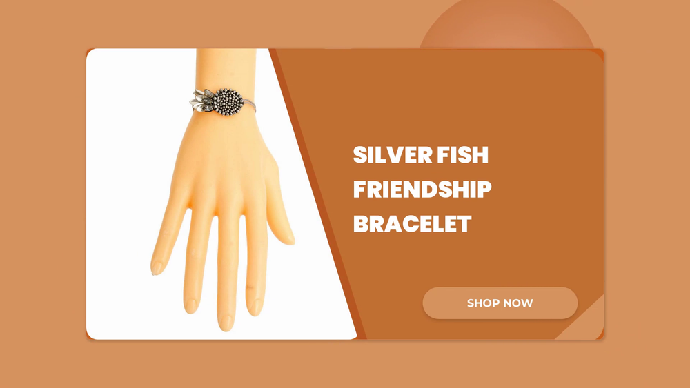 Silver Fish Friendship Bracelet by@Outfy