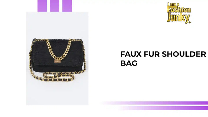 Faux Fur Shoulder Bag by@Outfy