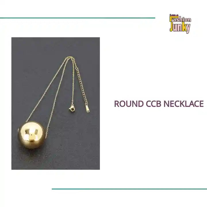 Round Ccb Necklace by@Outfy