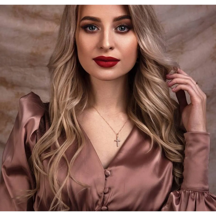Satin Puff Sleeve Dress